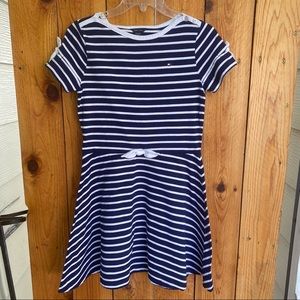 Tommy Hilfiger Youth Girls Striped Dress EUC